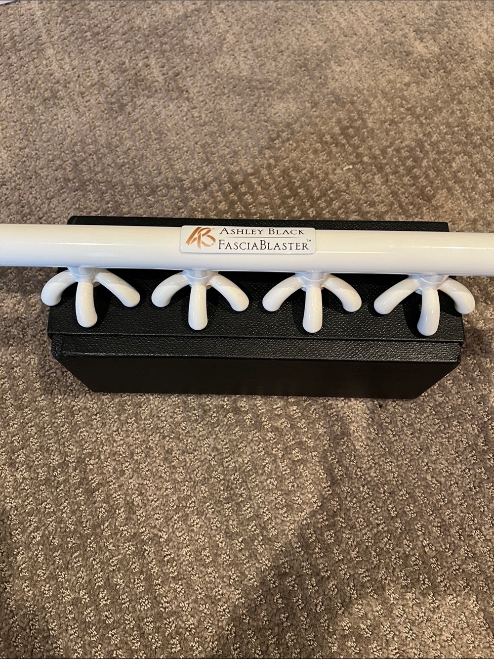 Ashley Black White FasciaBlaster Myofascial Massage Tool